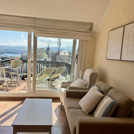 Moderno Piso Con La Mejor Terraza De Ribadeo Y Vistas Maravillosas Extérieur photo