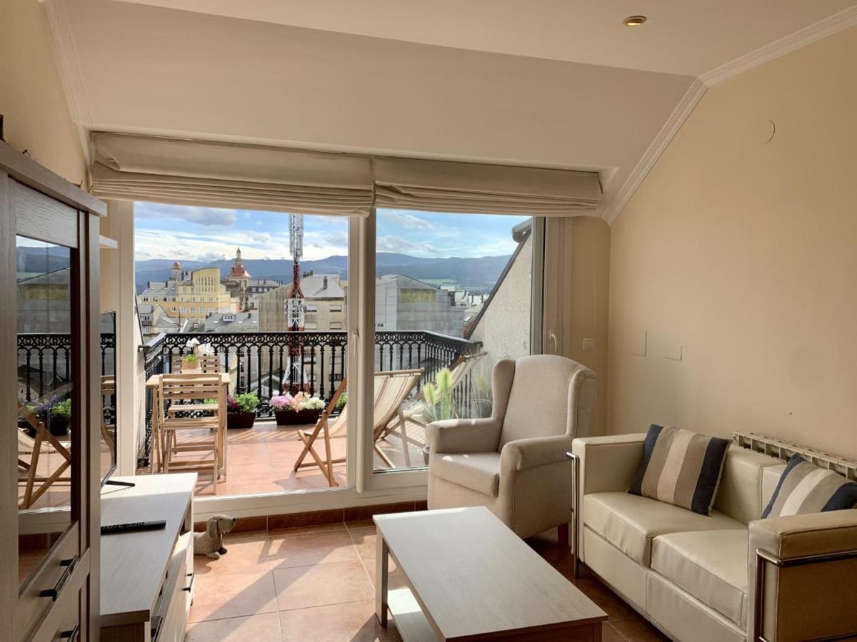 Moderno Piso Con La Mejor Terraza De Ribadeo Y Vistas Maravillosas Extérieur photo